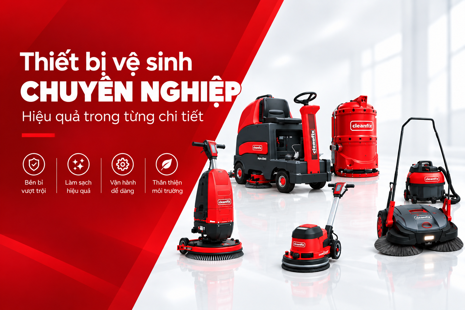 Máy chà sàn Cleanfix